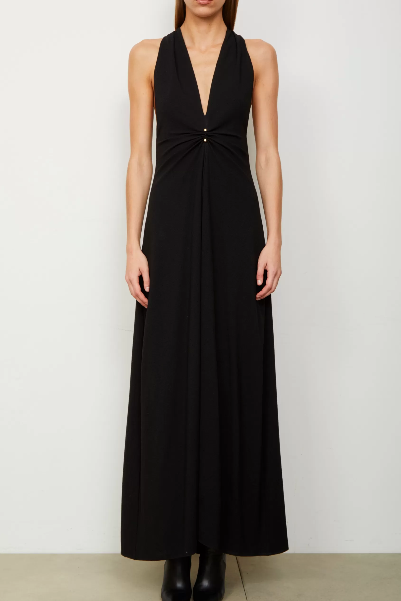 Dresses<Brandon Maxwell The Banks Dress In Black