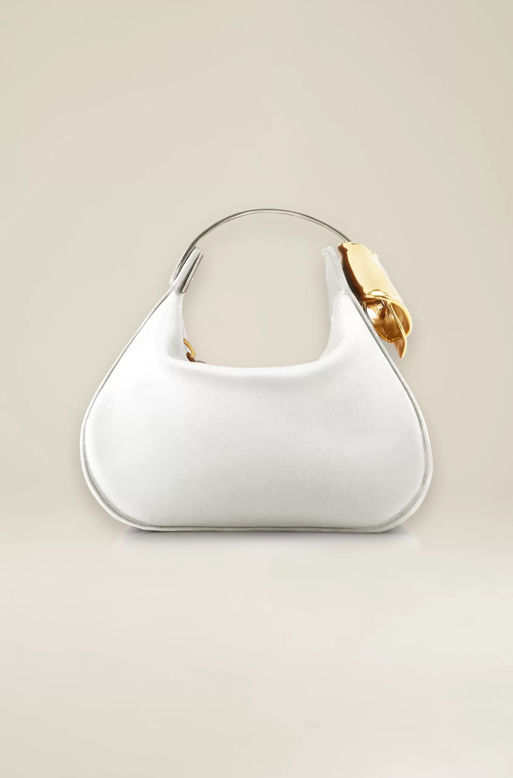 Bags<Brandon Maxwell The Dottie Mini Bracelet Bag In Oyster