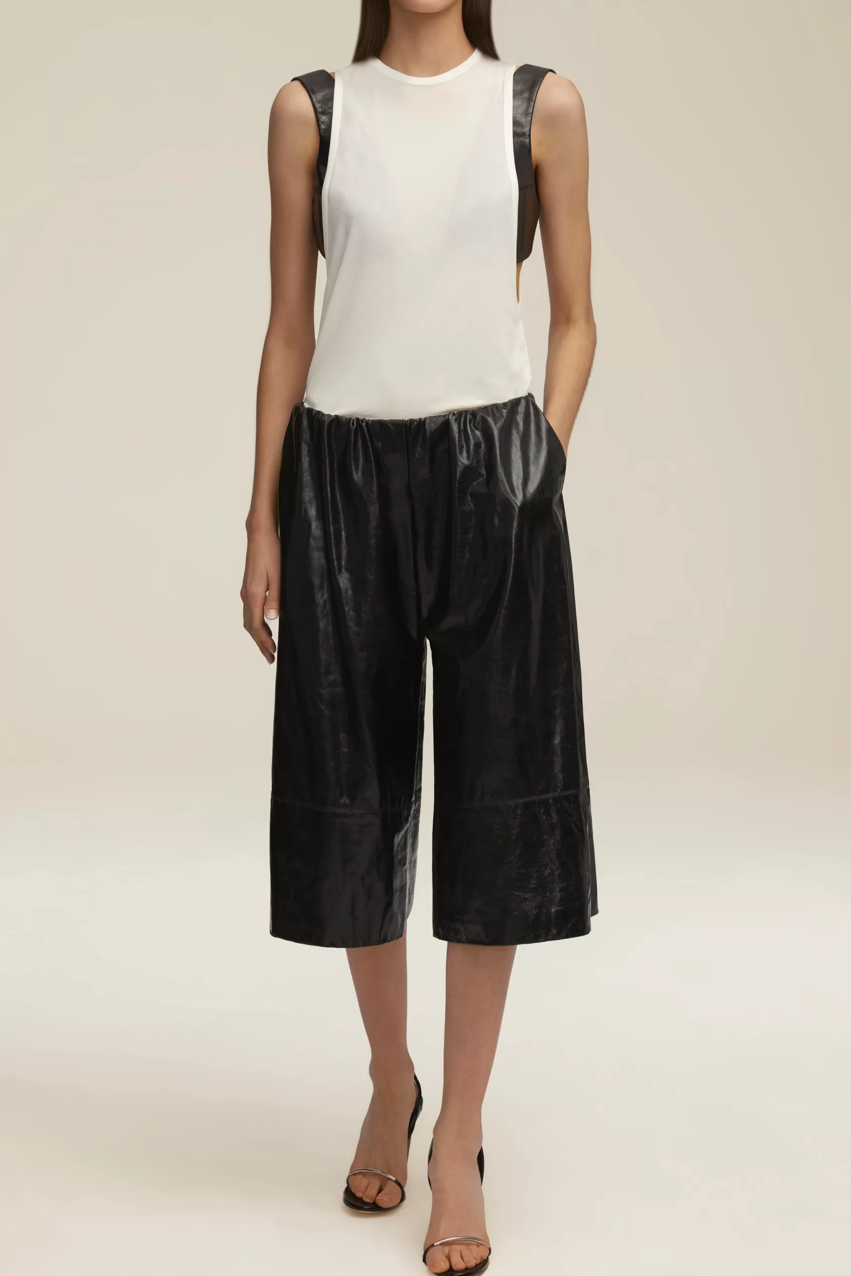 Bottoms<Brandon Maxwell The Gingy Culottes In Black