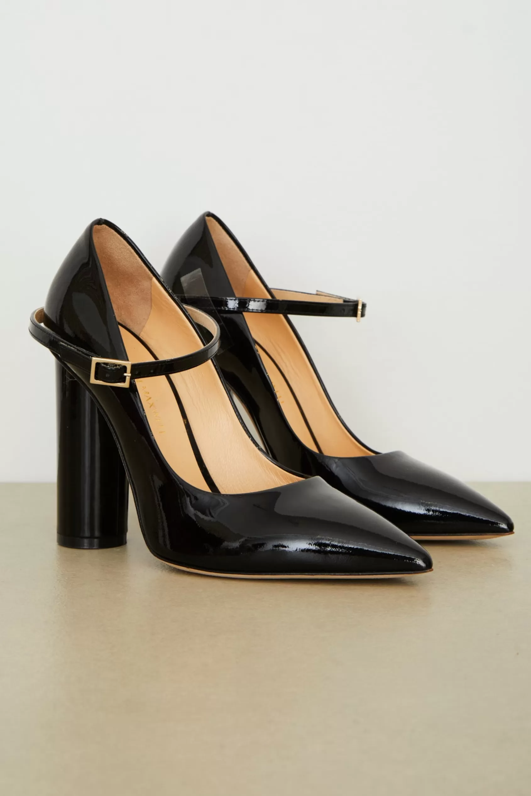 Shoes<Brandon Maxwell The Mary Jane In Patent Leather Black