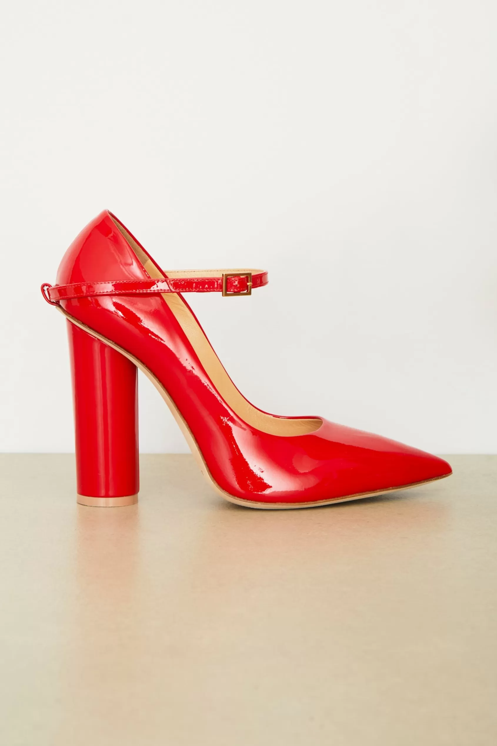 Shoes<Brandon Maxwell The Mary Jane In Patent Leather Red