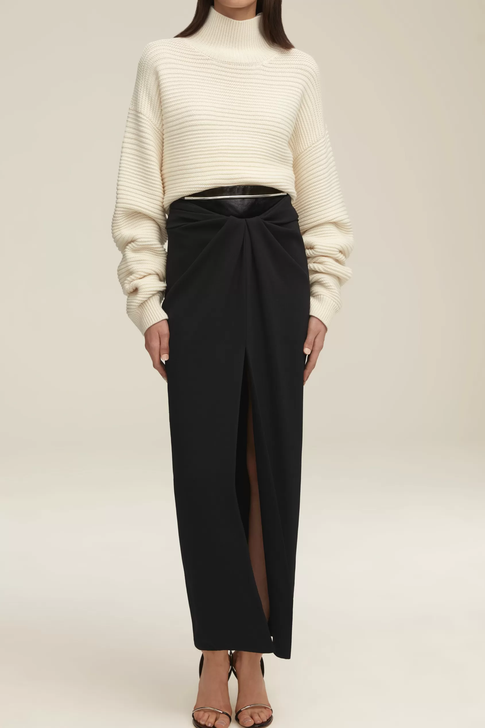 Bottoms<Brandon Maxwell The Nora Skirt In Black